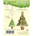 LEANE Transparent Stempel Motivstempel Clear Stamp - Christmas Tree Weihnachtsbaum