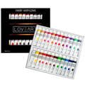 LOVEART Acrylfarben 24x12ML Acrylset Farben Farbenset Künstlerfarbe Malfarben