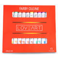 LOVEART Ölfarben Set 24 tuben x 12 ml Oil Paint Set Farben Öl Künstler Farben 