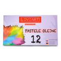 LOVEART Ölpastellkreide Öl Pastell Ölkreide Kreide für Künstler 12 Farben 