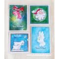 MARIANNE DESIGN Transparent Acryl Stempel Motivstempel - Merry Christmas bells Glocken