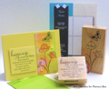 MEMORY BOX Gummistempel Stempel Motivstempel Blumen und Schmetterling