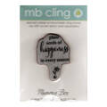 MEMORY BOX Gummistempel Stempel Motivstempel Seeds of Happiness Untertitel 