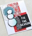 MEMORY BOX Stanzformen Set Stanzschablone Scrapbooking Die Cut, Scribble Snowman Background Schneemann