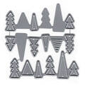 MEMORY BOX Stanzformen Set Stanzschablone Scrapbooking Die Cut, Tannenbaum 99814