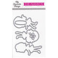 MFT Basteln Scrapbooking Klar Stempel Stamps Clearstam, Friendship Rocks, singende Mädchen