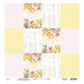 MINTAY 30x30cm doppelseitig Scrapbooking Craft Papier 240g - Blossom Serenity 06