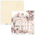 MINTAY 30x30cm doppelseitig Scrapbooking Craft Papier 240g - See You In Paris 03