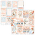 MINTAY 30x30cm doppelseitig Scrapbooking Craft Papier 240g, Sunset Beach 06