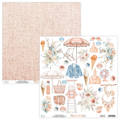 MINTAY 30x30cm doppelseitig Scrapbooking Papier 240g, Sunset Beach