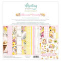 MINTAY Set 12Stk 30x30cm doppelseitig Scrapbooking Papier 240g - Blossom Serenity