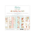 MINTAY Set 24Stk 15x15cm doppelseitig Scrapbooking Papier 240g - Lullaby Lane