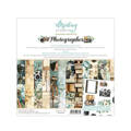 MINTAY Set 24Stk 15x15cm doppelseitig Scrapbooking Papier 240g - Photographer