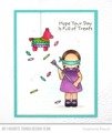 MY FAVORITE THINGS - Klar Stempel Stamps Clearstamp, Birthday Pinata