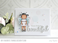 MY FAVORITE THINGS - Klar Stempel Stamps Clearstamp, Butterfly Kisses 