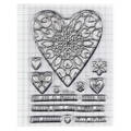 Memory Box - Stempel- und Stanzset Wirework Hearts - dekoratives Herz