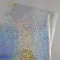 Metallische Folie Termoton glitter silber