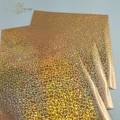 Metallische Folie Thermoton glitter gold