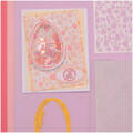 NELLIE'S CHOICE Embossing Folder Prägefolder Prägeschablone, EF3D85 Kaninchen, Karotten