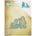 NELLIES Stanzform Präge Stanzschablone Scrapbooking Cutting Die, Kinder Hund 052