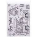 NELLIE'S Transparent Acryl Stempel Motivstempel Clear Stamp