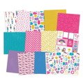 P13 Set 12 Blatt 30,5x30,5cm doppelseitig Scrapbooking Papier 240g Girl Gang