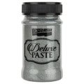 PENTART Deluxe PASTE Effektpaste, Basteln, für Schablonen Platin 100 ml 