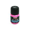 PENTART Leuchte im Dunkeln Acrylfarbe Glow in the dark Rose 30 ml