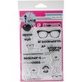 PINK & MAIN - Transparent Stempel Motivstempel Clear Stamp - Smarty Pants - Brillen Tiere