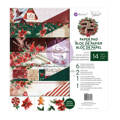 PRIMA Set 24 Blatt 30x30cm doppelseitig Scrapbooking Craft Papier,  From the North Pole