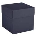 RzP Exploding Box Explosionsbox Geschenkbox Schachtel Überraschung 8x8, marineblau