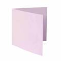 RzP - Leere Kartenbasis - Blanko Karte zum Basteln - quadratisch 14x14cm - Rosa 