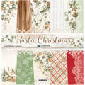 SCRAPANDME Set von 6St 30x30 doppelseitig Scrapbooking Papier - Rustic Christmas