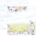 SCRAPBOYS Set 12Stk 30x30cm doppelseitig Scrapbooking Papier 190g, Garden of love