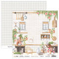 SCRAPBOYS Set 12Stk 30x30cm doppelseitig Scrapbooking Papier Kitchen Stories