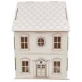 SCRAPINIEC Dekorpappe Die Cut Chipboard Dekoration Ornament 3D - Family House 