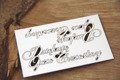 SCRAPINIEC Dekorpappe Die Cut Chipboard Dekoration Ornament 5309