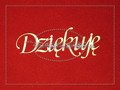 SCRAPINIEC Dekorpappe Die Cut Chipboard Dekoration Ornament, Dziękuję