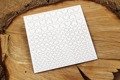 SCRAPINIEC Dekorpappe Die Cut Chipboard Dekoration Ornament, Herzen 4814