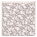 SCRAPINIEC Dekorpappe Die Cut Chipboard Dekoration Ornament, Reisig Hintergrund