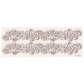 SCRAPINIEC Dekorpappe Die Cut Chipboard Dekoration Ornament, Spitze Border 3552