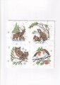 SERVIETTEN 1 Stück Motivservietten Decoupage Napkin 33x33cm - Wintertiere Tiere