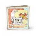 SIZZIX Stanzform Präge Stanzschablone Cutting Die, Sparkle 662683