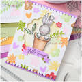 SIZZIX Stempel - Botanical Fruit Obst Blätter