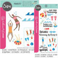 SIZZIX Stempel + Stnzform - Synchronized Swimmers 