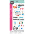 SIZZIX Stempel - Synchronized Swimmers, Schwimmen