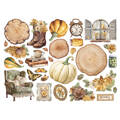 STAMPERIA - Pappformen Papierelemente Die Cuts Scrapbooking - Golden Harmony