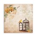 STAMPERIA Set 10 Blatt 20x20cm doppelseitig Scrapbooking Papier 190g, Golden Harmony