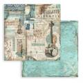 STAMPERIA Set 10 Blatt 20x20cm doppelseitig Scrapbooking Papier 190g, Music