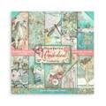 STAMPERIA Set 10 Blatt 20x20cm doppelseitig Scrapbooking Papier 190g, Wonderland